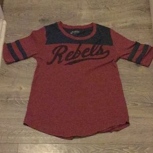 Red and gray rebel T-Shirt by lucky  brand